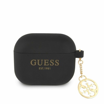 Guess Silicone Μαυρο (Apple AirPods 3)